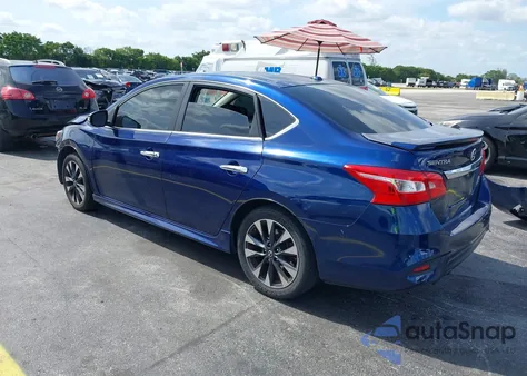 2016 Nissan Sentra Sr z USA, uszkodzony, nr VIN 3N1AB7AP2GY214543